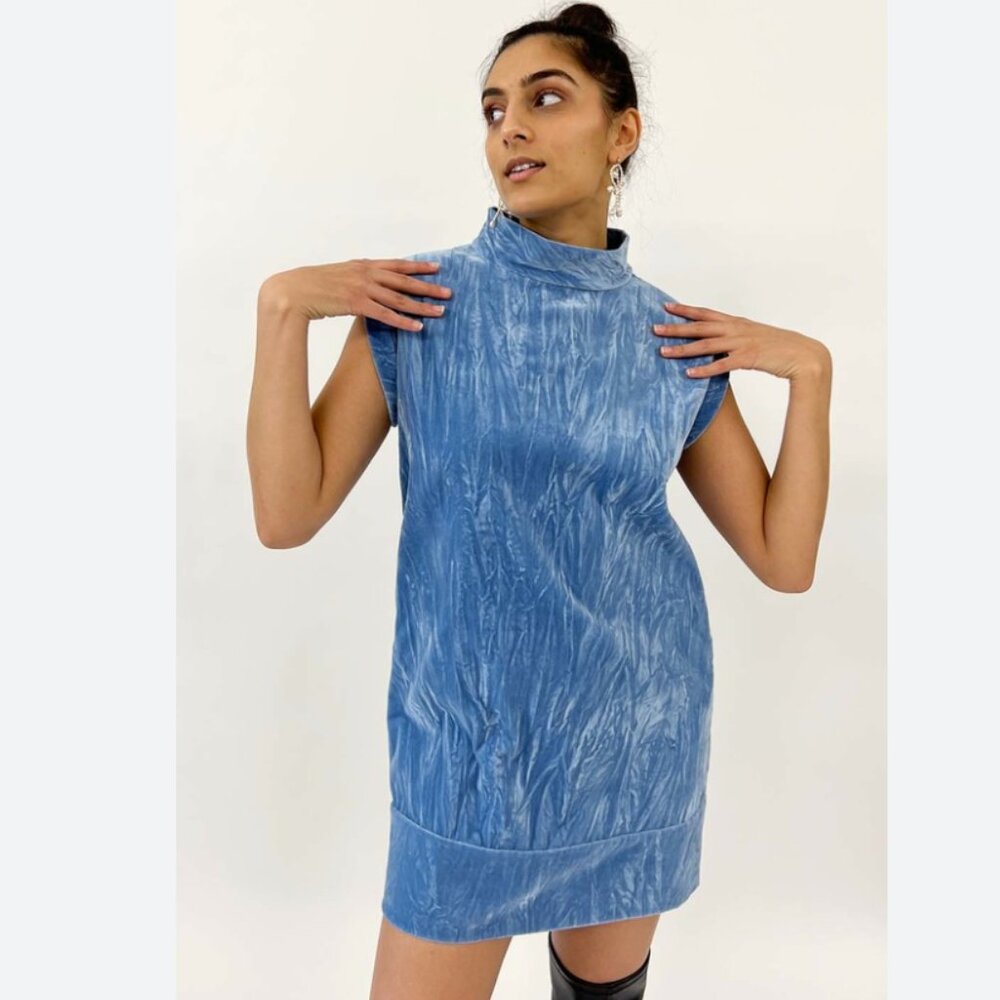 Rachel Comey Crushed Velvet Ellis Dress | Size 00